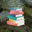 MeMate Personalized Book Ornament, Custom Name and Books Title, Flat Printed Acrylic Ornament Not 3D, Booklovers Ornament, Book Christmas Ornaments Keepsake Decoration for Book Club Family Friends