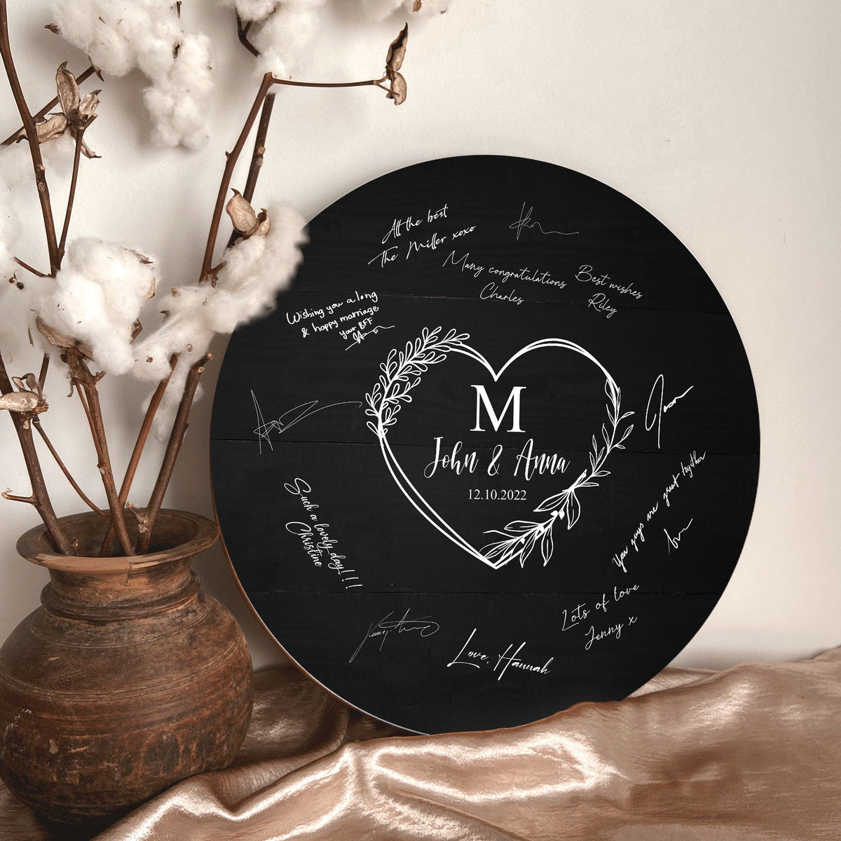 wedding guest book