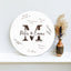 Memate Wedding Guestbook Alternative, Wedding Guest Books Personalized, Custom Wedding Signs Name Date, Wooden Wedding Guess Book Sign Board for Signature, Rustic Round Wedding Book Alternative