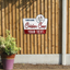 MeMate Chicken Coop Signs for Farmhouse Decoration, Personalized Name Sign for Chicken Coops, Hen House Decor, Metal Signs Outdoor Decor, 8-24 inches Large Metal Sign, Farm Sign, Housewarming Gifts