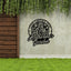 MeMate Personalized Metal Sign Bee, Custom Garden Metal Signs Outdoor Décor, 8" - 24" Garden Signs Metal, Bee Farm Sign, Bee Flowers Garden Signs to Personalize, Shed Shed Sign, Rustic Plaque