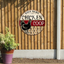 MeMate Chicken Coop Signs, Chicken Coop Signs for Farmhouse Decoration, Metal Signs Outdoor Decor, Hen House Decor, Housewarming Gifts, Farm Signs