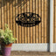 MeMate Personalized Metal Garden Sign for Garden, Custom Name Signs for Garden, Porch, Deck, Love Grows Here Garden Sign