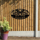 MeMate Personalized Metal Garden Sign for Garden, Custom Name Signs for Garden, Porch, Deck, Love Grows Here Garden Sign