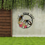 MeMate Personalized Metal Sign Bee, Custom Garden Metal Signs Outdoor Décor, 8" - 24" Garden Signs Metal, Bee Farm Sign, Bee Flowers Garden Signs to Personalize, Shed Shed Sign, Rustic Plaque