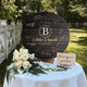 Memate Wedding Guestbook Alternative, Wedding Guest Books Personalized, Wooden Wedding Guess Book Sign Board for Signature, Custom Wedding Signs Name Date, Rustic Round Wedding Book Alternative