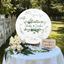 Memate Wedding Guestbook Alternative, Wedding Guest Books Personalized Name Date, Wooden Wedding Sign Board for Signature, Custom Rustic Round Wooden Wedding Signs