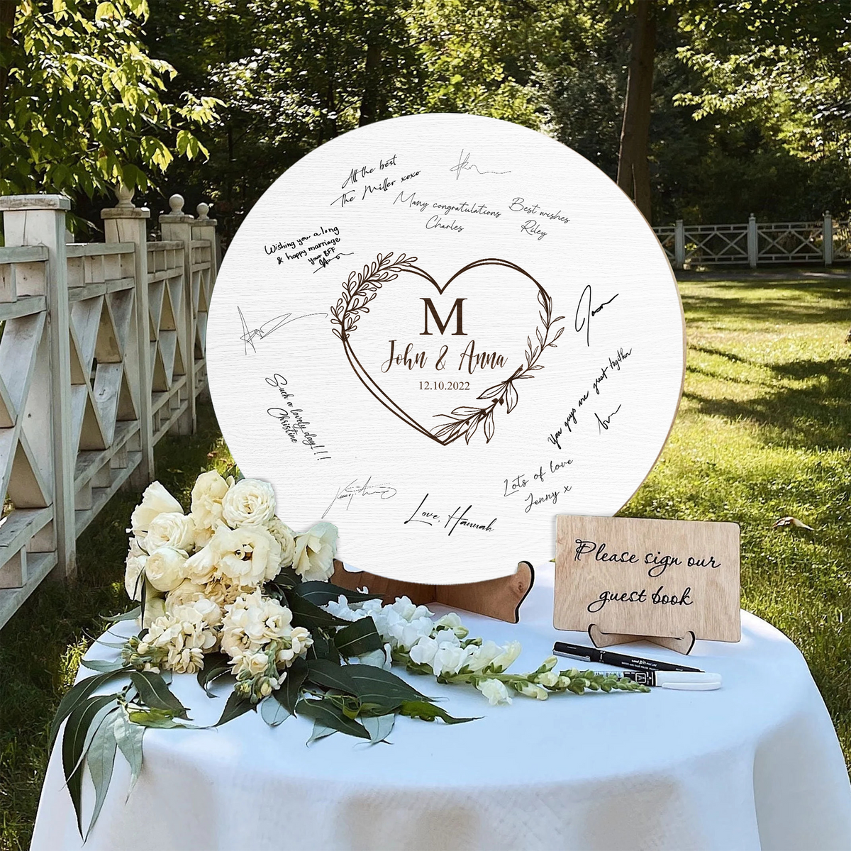 wedding guest book