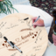 Memate Wedding Guestbook Alternative, Wedding Guest Books Personalized Name Date, Wooden Wedding Sign Board for Signature, Custom Rustic Round Wooden Wedding Signs for Couples