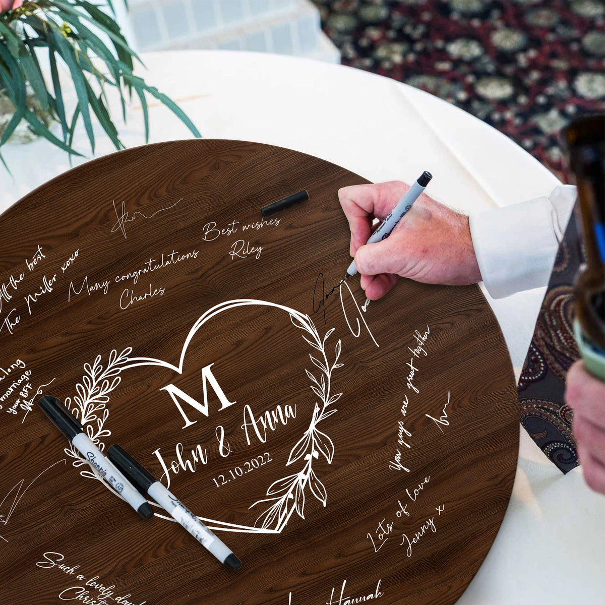 wedding guest book