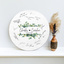 Memate Wedding Guestbook Alternative, Wedding Guest Books Personalized Name Date, Wooden Wedding Sign Board for Signature, Custom Rustic Round Wooden Wedding Signs