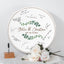 Memate Wedding Guestbook Alternative, Wedding Guest Books Personalized Name and Wedding Date, Wooden Wedding Sign Board for Signature, Custom Rustic Round Wooden Wedding Signs