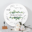 Memate Wedding Guestbook Alternative, Wedding Guest Books Personalized Name Date, Wooden Wedding Sign Board for Signature, Custom Rustic Round Wooden Wedding Signs
