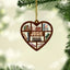 book christmas ornament