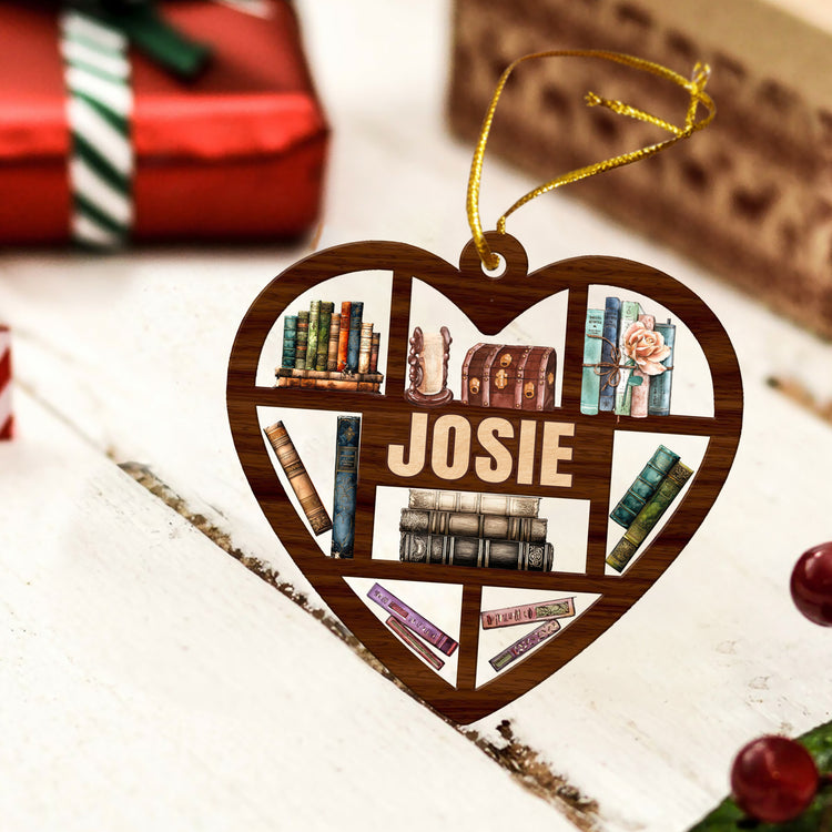 book ornament