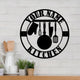 MeMate Kitchen Sign, Personalized Metal Name Signs, Custom Kitchen Sign for Indoor Kitchen Home Wall Décor, Kitchen Signs for Home Decor, Housewarming Gift for Mom Wife Grandmother Friend Family