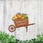 MeMate Garden Sign, Vegetable Garden Signs for Outdoor Decor, Personalized Metal Signs Garden, Customized Name Wall Art, Large Sign for She Shed Porch Deck, Personalized Outdoor Plaques