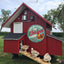 MeMate Chicken Coop Signs, Hen House Decor, Chicken Coop Signs for Farmhouse Decoration, Metal Signs Outdoor Decor, 8-24 inches Large Metal Sign, Farm Sign, Housewarming Gifts