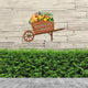 MeMate Garden Sign, Vegetable Garden Signs for Outdoor Decor, Personalized Metal Signs Garden, Customized Name Wall Art, Large Sign for She Shed Porch Deck, Personalized Outdoor Plaques