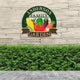 MeMate Vegetable Garden Sign, Personalized Metal Signs, Garden Sign to Personalize, Customized Name Wall Art for Garden Outdoor Decor, Outdoor Plaque Large Sign for Potting Shed, She Shed