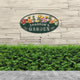 MeMate Garden Signs, Personalized Metal Signs, Garden Sign to Personalize, Customized Name Wall Art for Garden Outdoor Decor, Large Sign for Vegetable Garden She Shed, Personalized Outdoor Plaque