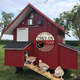 MeMate Chicken Coop Signs, Chicken Coop Signs for Farmhouse Decoration, Metal Signs Outdoor Decor, Hen House Decor, Housewarming Gifts, Farm Signs