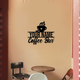 MeMate Coffee Bar Sign for Bar Decoration, Outdoor Bar Decor, Personalized Metal Sign for Coffee & Bar, Custom Name Signs for Coffee Bar, Large Metal Sign for Outside, Home Bar Gifts