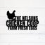 MeMate Chicken Coop Signs, Chicken Coop Signs for Farmhouse Decoration, Metal Signs Outdoor Decor, 8-24 inches Large Metal Sign, Farm Sign, Hen House Decor, Housewarming Gifts