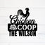 MeMate Chicken Coop Signs, Hen House Decor, Chicken Coop Signs for Farmhouse Decoration, Metal Signs Outdoor Decor, 8-24 inches Large Metal Sign, Farm Sign, Housewarming Gifts