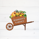 MeMate Garden Sign, Vegetable Garden Signs for Outdoor Decor, Personalized Metal Signs Garden, Customized Name Wall Art, Large Sign for She Shed Porch Deck, Personalized Outdoor Plaques
