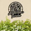 MeMate Personalized Metal Sign Bee, Custom Garden Metal Signs Outdoor Décor, 8" - 24" Garden Signs Metal, Bee Farm Sign, Bee Flowers Garden Signs to Personalize, Shed Shed Sign, Rustic Plaque