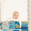 Surfer Baby Blankets, Surfboard Baby Blanket, Personalized Baby Blankets for Boys Surfing, Custom Baby Blankets Name for Girls, Beach Swaddle Blanket, Blue Plush Blankets for Newborn Toddlers Kids