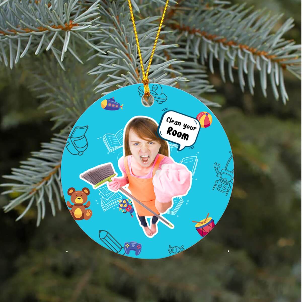 The Things My Mother Always Say Ornament