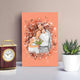 Family Art Couple Wedding Desktop Plaque