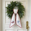 Patriotic Wreath Sash for Front Door, Golf with US Flag Door Wreath Decor, 54x5 in Personalized Initial Wreath Ribbon, Monogram Embroidered Sash for Holiday, 4th of July Wreath Sashes, Housewarming Gifts