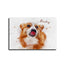 Custom Pet Art Water Color Photo Desktop Plaque