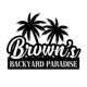 backyard sign