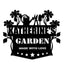 MeMate Vegetable Garden Sign, Personalized Metal Signs, Garden Sign to Personalize, Customized Name Wall Art for Garden Outdoor Decor, Outdoor Plaque Large Sign for Potting Shed, She Shed (Copy)