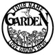 MeMate Large Garden Sign, Metal Garden Signs to Personalize, Personalized Signs, Garden Sign for Vegetable She Shed, Customized Name Wall Art Outdoor Decor, Plaque Mom Grandma,Rose Garden