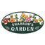 MeMate Garden Signs, Personalized Metal Signs, Garden Sign to Personalize, Customized Name Wall Art for Garden Outdoor Decor, Large Sign for Vegetable Garden She Shed, Personalized Outdoor Plaque