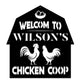 MeMate Chicken Coop Signs, Chicken Coop Signs for Farmhouse Decoration, Metal Signs Outdoor Decor, 8-24 inches Large Metal Sign, Farm Sign, Hen House Decor, Housewarming Gifts