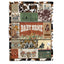 Baby Western Stuffs, Western Baby Blanket, Personalized Baby Blankets for Boys Girls, Cowboy Baby Blanket Name, Custom Name Baby Blankets, Swaddle Blanket with Cow Prints for Crib Stroller Bed Travel