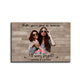 Bestie, You've Given Me Memories Custom Art Personalized Photo Desktop Plaque