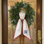 Patriotic Wreath Sash for Front Door, Western Cowboy US Flag Door Wreath Decor, 54x5 in Personalized Initial Wreath Ribbon, Monogram Embroidered Sash for Holiday, 4th of July Wreath Sashes, Housewarming Gifts