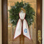 Patriotic Wreath Sash for Front Door, Eagle with US Flag Door Wreath Decor, 54x5 in Personalized Initial Wreath Ribbon, Monogram Embroidered Sash for Holiday, 4th of July Wreath Sashes, Housewarming Gifts