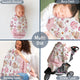 Personalized Baby Blankets for Girls, Baby Girl Blanket with Name, Custom Name Baby Blanket, Pink Blankets for Daughter, Swaddle Blanket, Fleece Blanket for Newborn Toddlers Kids
