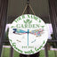 MeMate Garden Signs Outdoor Decor, Personalized Name Wooden Garden Sign, Dragonfly Garden Decor, 4 Sizes Rustic Wood Plaque for Gardeners Gardening Lovers Housewarming Gifts