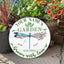 MeMate Garden Signs Outdoor Decor, Personalized Name Wooden Garden Sign, Dragonfly Garden Decor, 4 Sizes Rustic Wood Plaque for Gardeners Gardening Lovers Housewarming Gifts