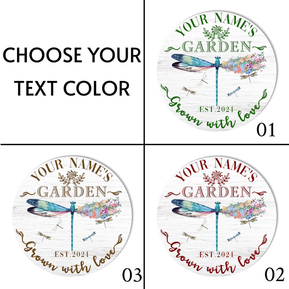 garden sign
