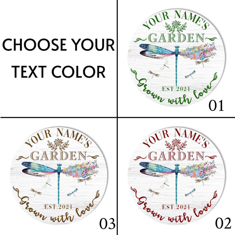 garden sign